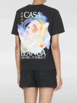 T-shirt in cotone stampata Casablanca