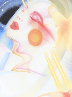 T-shirt in cotone stampata Casablanca