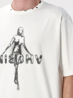 T-shirt in cotone stampata Misbhv