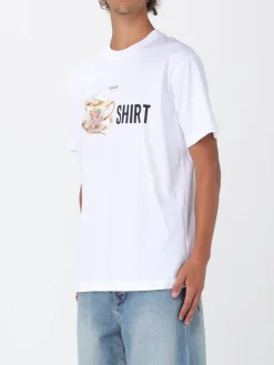 T-shirt in cotone stampata Moschino Couture