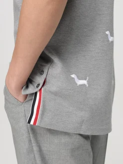 T-shirt in cotone stampata Thom Browne