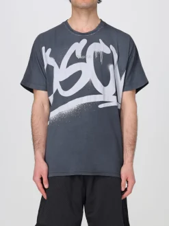 T-shirt in cotone stampata Disclaimer