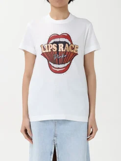 T-shirt in cotone stampata Pinko