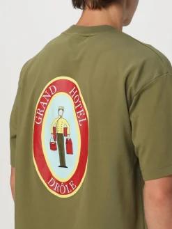 T-shirt in cotone stampata Drôle De Monsieur