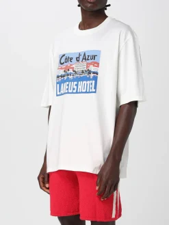 T-shirt in cotone stampata Laneus