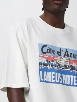 T-shirt in cotone stampata Laneus