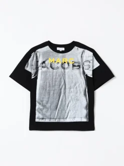 T-shirt in cotone stampato Little Marc Jacobs