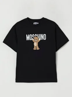 T-shirt in cotone Teddy Moschino
