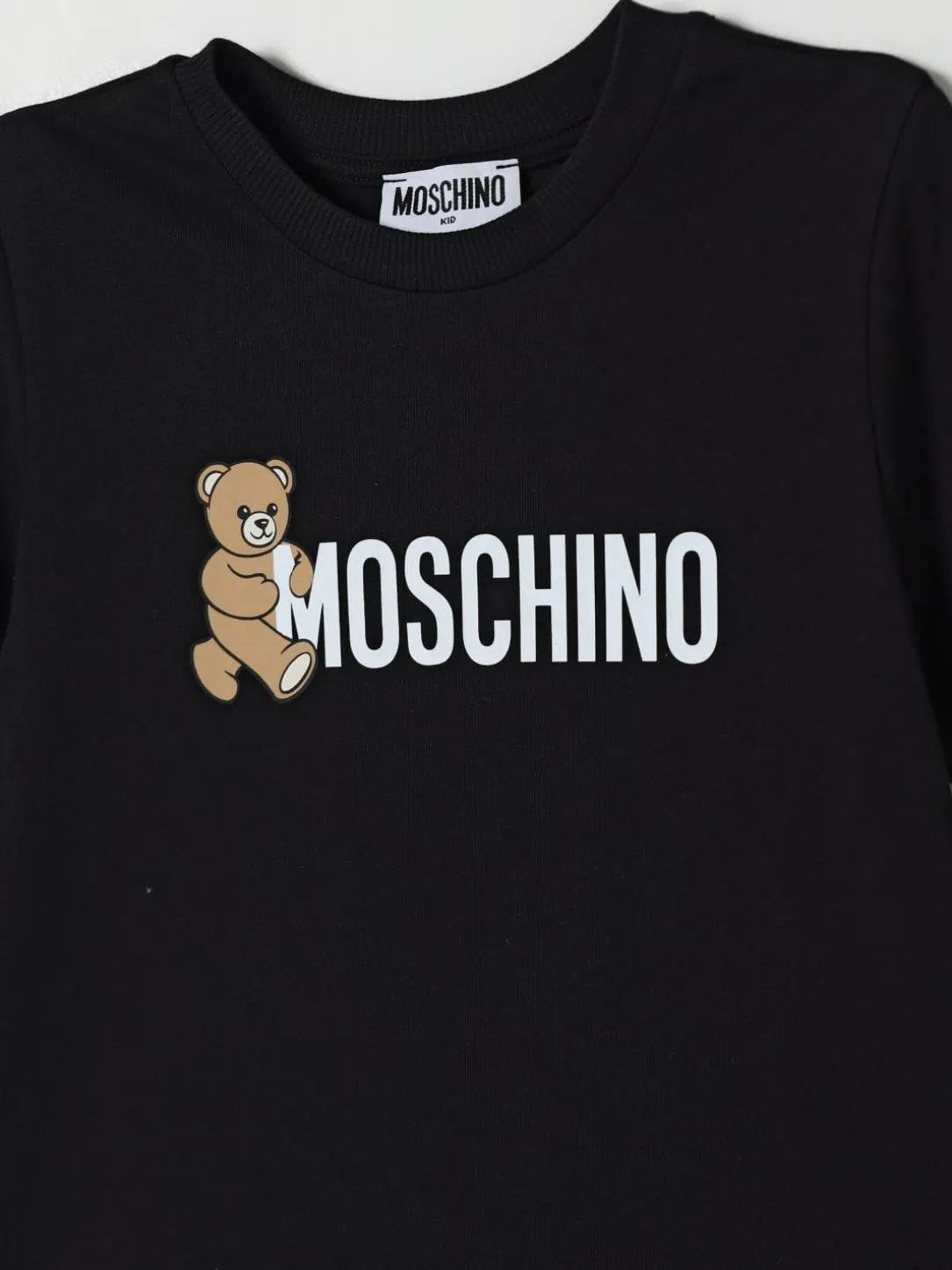 T-shirt in cotone Teddy Moschino