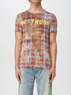 T-shirt in viscosa stampata Vivienne Westwood