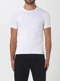 T-shirt intima basic Tom Ford in jersey di cotone stretch