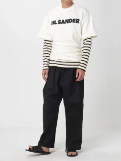 T-shirt Jil Sander in cotone a righe