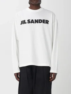 T-shirt Jil Sander in cotone con logo