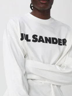 T-shirt Jil Sander in cotone con logo