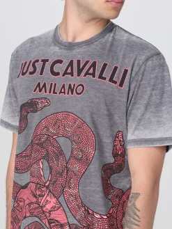T-shirt Just Cavalli in cotone con logo