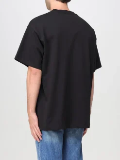 T-shirt Just Cavalli in cotone con logo di strass