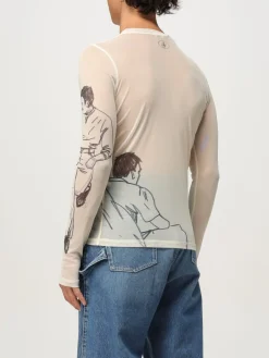 T-shirt JW Anderson in jersey stampato