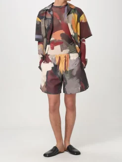 T-shirt JW Anderson in jersey con stampa astratta