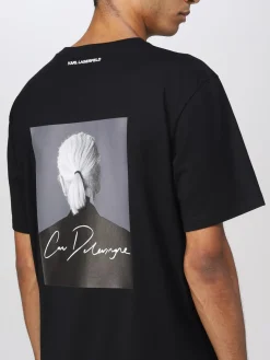 T-shirt Karl Lagerfeld con stampa grafica