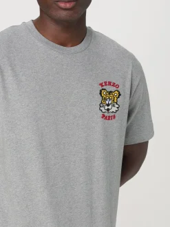 T-shirt Kenzo in cotone con Tiger Logo