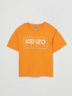T-shirt Kenzo Kids in cotone con logo