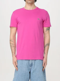 T-shirt Lacoste in cotone con mini logo