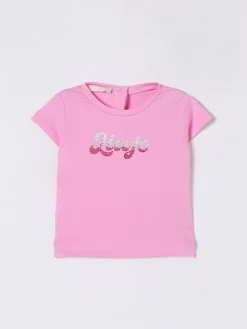 T-shirt Liu Jo in cotone con logo di strass