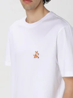 T-shirt Maison Kitsuné con mini logo