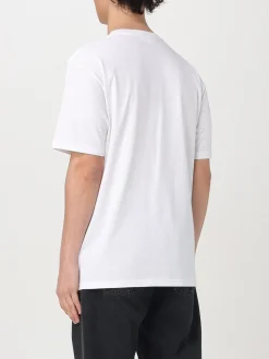 T-shirt McQueen in cotone con slogan