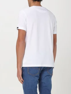 T-shirt minimal Fay in cotone