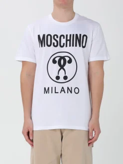 T-shirt Moschino Couture in cotone con logo