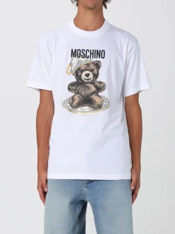 T-shirt Moschino Couture in cotone con logo