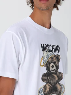 T-shirt Moschino Couture in cotone con logo