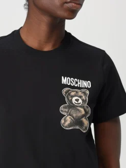 T-shirt Moschino Couture in cotone con logo