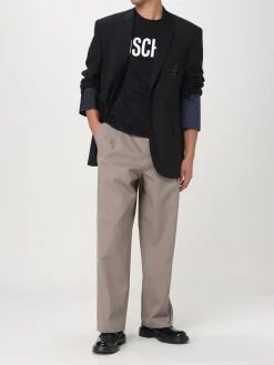 T-shirt Moschino Couture in cotone con maxi logo