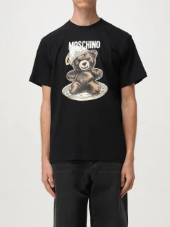 T-shirt Moschino Couture in cotone con logo