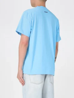 T-shirt MSGM in cotone con stampa slogan