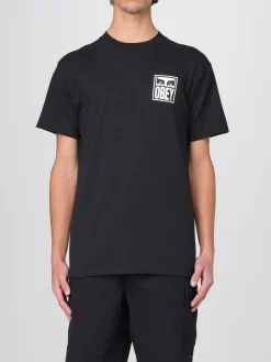 T-shirt Obey in cotone con logo