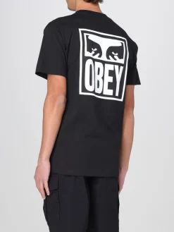 T-shirt Obey in cotone con logo