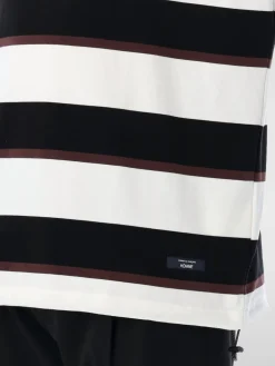 T-shirt over a righe Comme Des Garcons