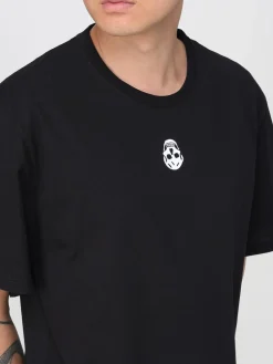 T-shirt over McQueen in cotone