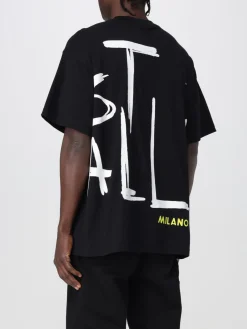 T-shirt oversize con maxi stampa logo Just Cavalli