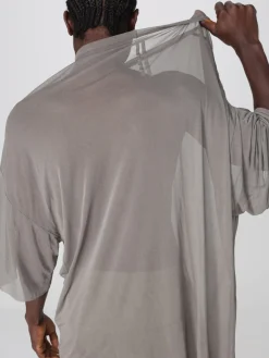 T-shirt oversize in viscosa Rick Owens