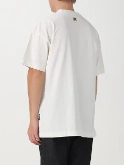 T-shirt Palm Angels in jersey con stampa logo