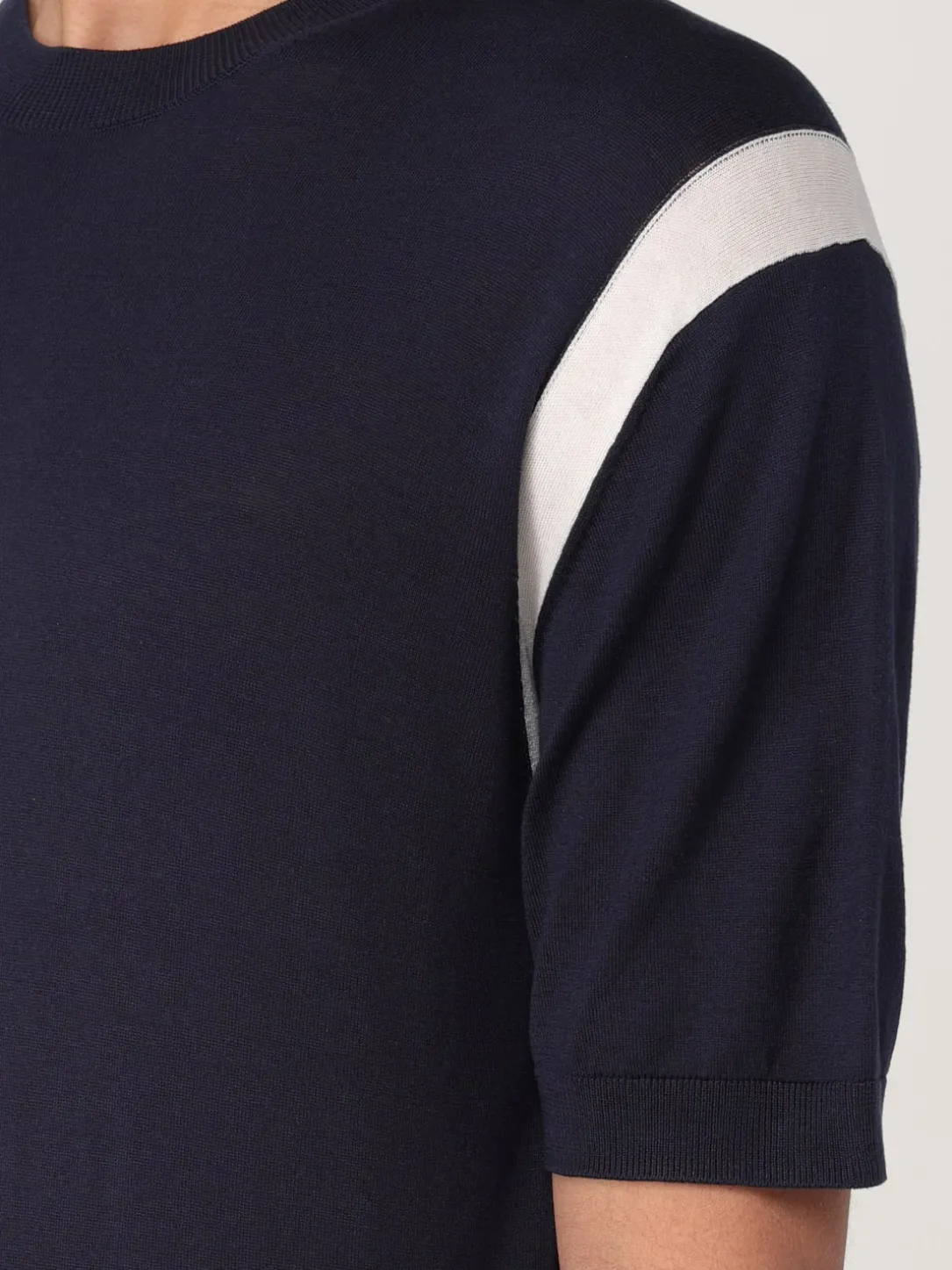 T-shirt Paolo Pecora in cotone e seta