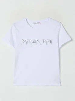 T-shirt Patrizia Pepe in cotone stretch con logo