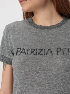 T-shirt Patrizia Pepe in misto viscosa lurex