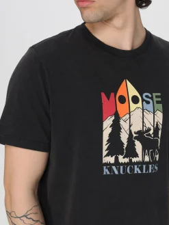 T-shirt stampata Moose Knuckles