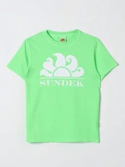 T-shirt Sundek in cotone con logo