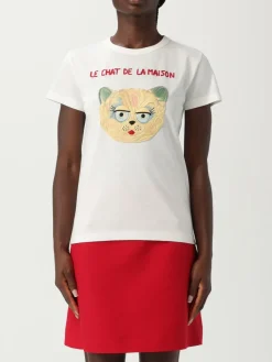 T-shirt Valentino in cotone con ricamo